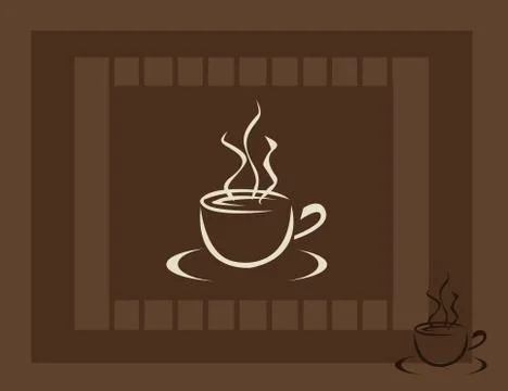Coffee cup icon Stock Illustration