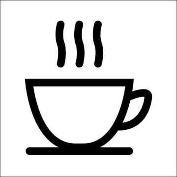 Coffee cup icon Stock Illustration