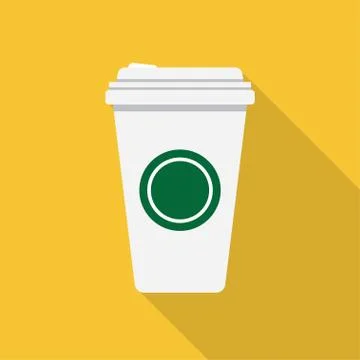Coffee cup icon Stock Illustration