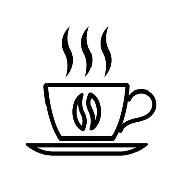 Coffee cup icon Stock Illustration