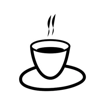 Coffee cup icon. Stock Illustration