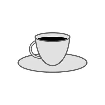 Coffee cup icon. Stock Illustration
