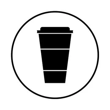 Coffee cup icon. Stock Illustration