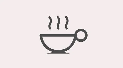 Coffee Cup Icon. Illustrazione stock