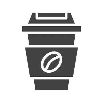 Coffee Cup Icon Image. Stock-Illustration