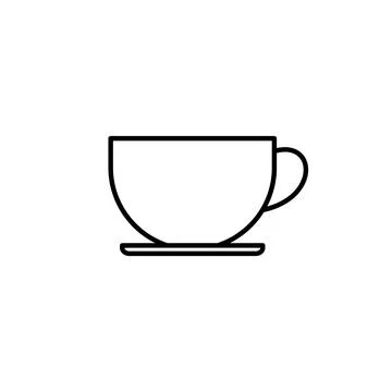 Coffee cup icon vector. cup a coffee icon vector. Stock Illustration