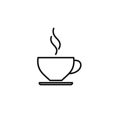 Coffee cup icon vector. cup a coffee icon vector. Stock Illustration
