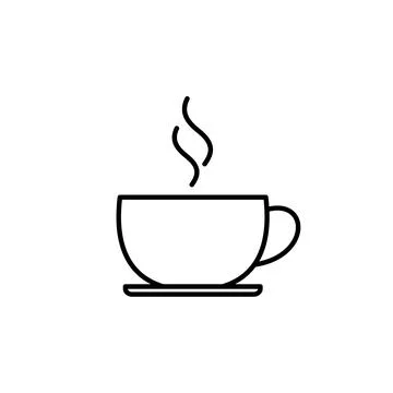 Coffee cup icon vector. cup a coffee icon vector. Stock Illustration