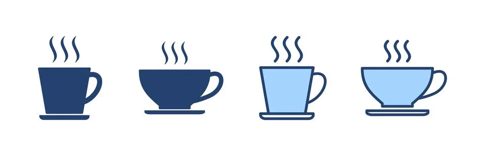 Coffee cup icon vector. cup a coffee sign and symbol Stock Illustration
