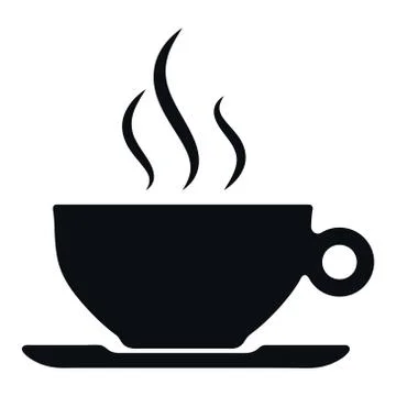 Coffee Cup Icon, Vector Illustration Stock Illustration
