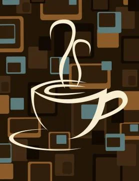 Coffee cup icon vector illustration Stock Illustration