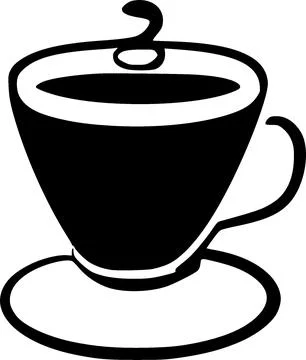 Coffee cup icon vector symbol design illustration Illustrazione stock