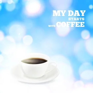 Coffee cup. Stock Illustration