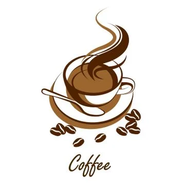 Coffee cup Illustrazione stock