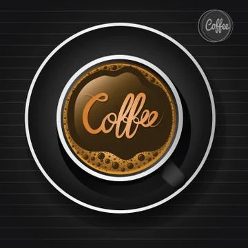 Coffee cup Illustrazione stock