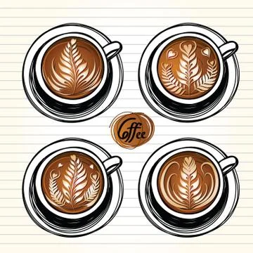 Coffee cup Illustrazione stock