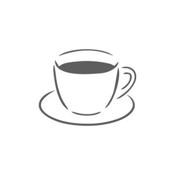 Coffee cup illustration Stock Illustration