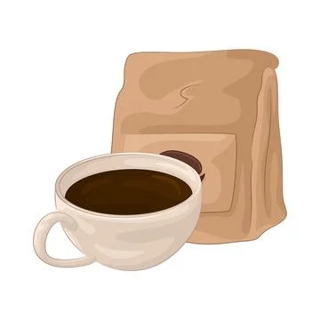 Coffee Cup Illustration Stock Illustration