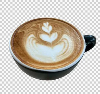Coffee cup on isolate 001 Stock Photos