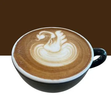 Coffee cup  on isolate-01 Stock Photos