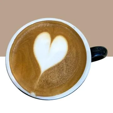 Coffee cup  on isolate-04 Stock Photos