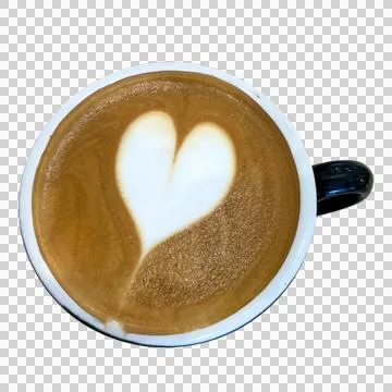 Coffee cup  on isolate-04 Stock Photos