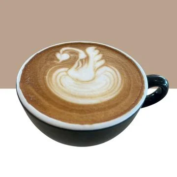 Coffee cup  on isolate-06 Stock Photos