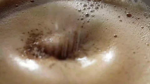 Coffee cup isolated, Coffee white pouring, Coffee cup spinning Stock Footage 237855116