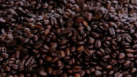 Coffee cup isolated, Coffee white pouring, Coffee cup spinning Stock Footage 237855213