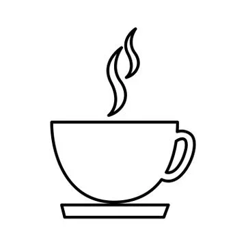 Coffee cup isolated icon Stock-Illustration