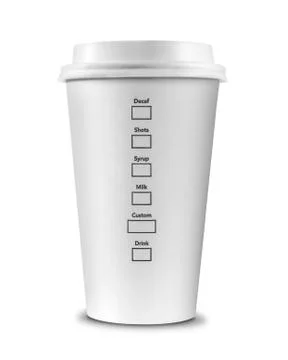 Coffee Cup Isolated Stock Photos