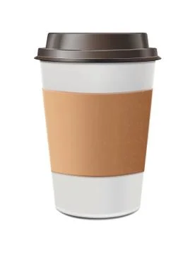 Coffee Cup Isolated on white background Stock-Illustration