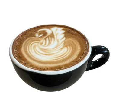 Coffee cup isolated on white  background Stock Photos
