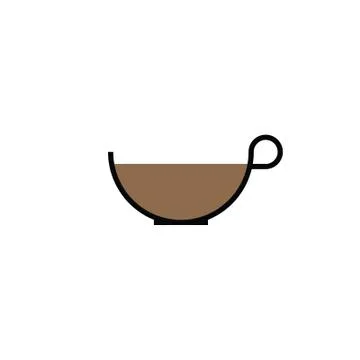 Coffee cup logo Stock Illustration