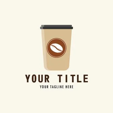 Coffee Cup Logo Stock Illustration