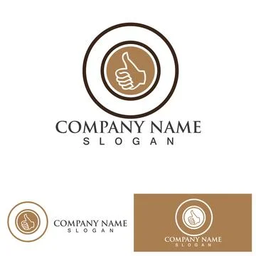Coffee cup Logo Template Illustrazione stock