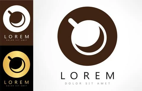 Coffee cup logo vector design. Stock Illustration