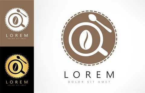 Coffee cup logo vector design. Stock Illustration