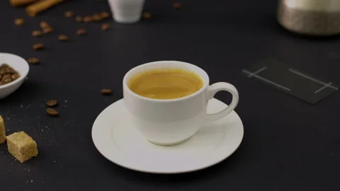 Coffee Cup Loop Stock Footage 227489016