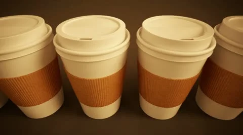 Coffee Cup loopable animation. Vidéo 21570735