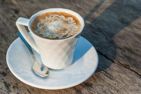 Coffee in a cup Stock Photos