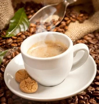 Coffee cup Stock Photos