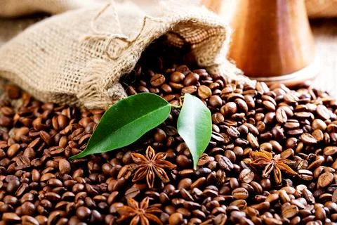 Coffee in a cup Stock Photos