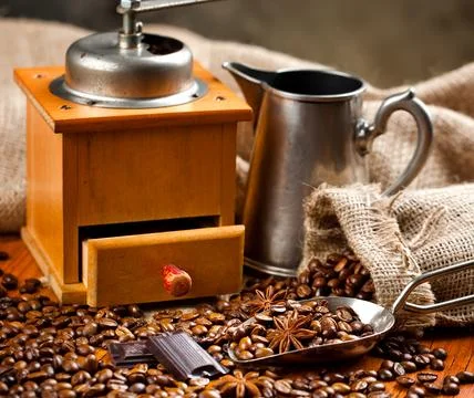 Coffee in a cup Stock Photos