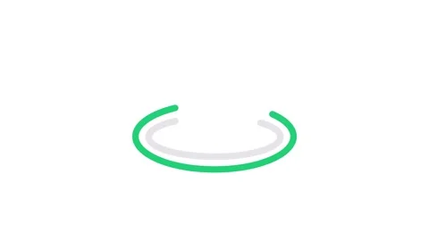 A coffee cup on a saucer featuring a decorative green border. Stock Footage 334913593