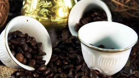 Coffee Cup Slow Motion 動画素材 97101657