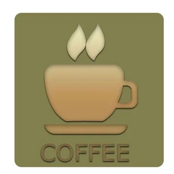 Coffee Cup symbol Stock Illustration