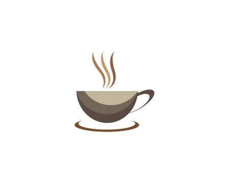 Coffee cup symbol vector icon illustration Stock Illustration