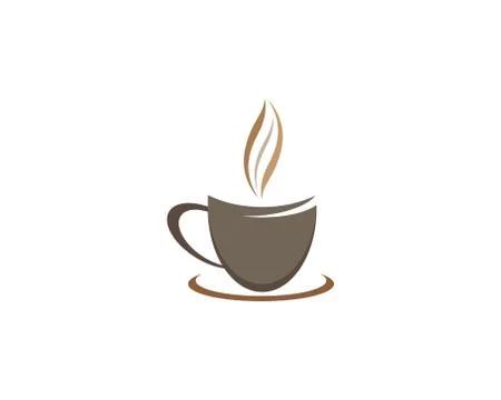 Coffee cup symbol vector icon illustration Stock Illustration