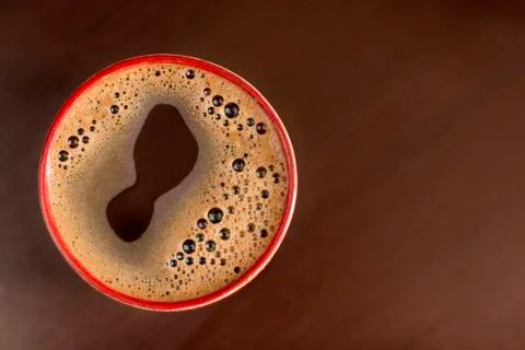 Coffee cup on a table Stock Photos